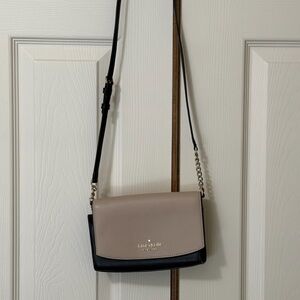 Kate Spade Black and Cream Crossbody Bag